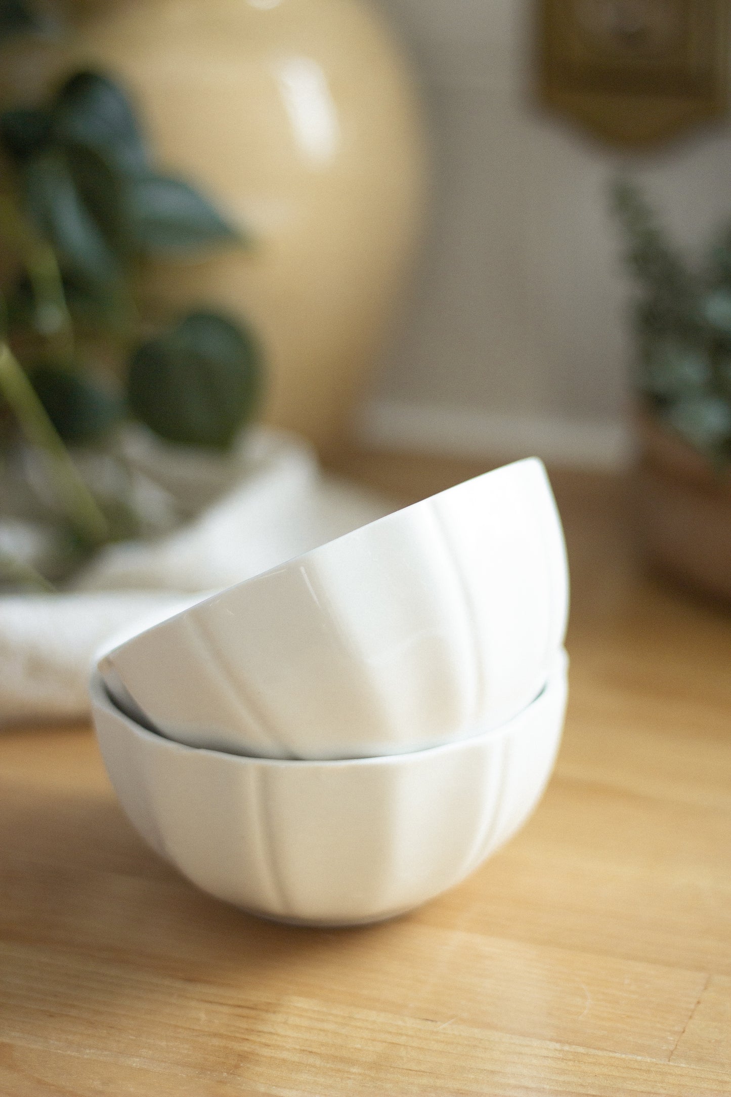 Little White Dipping Bowls (Pair)