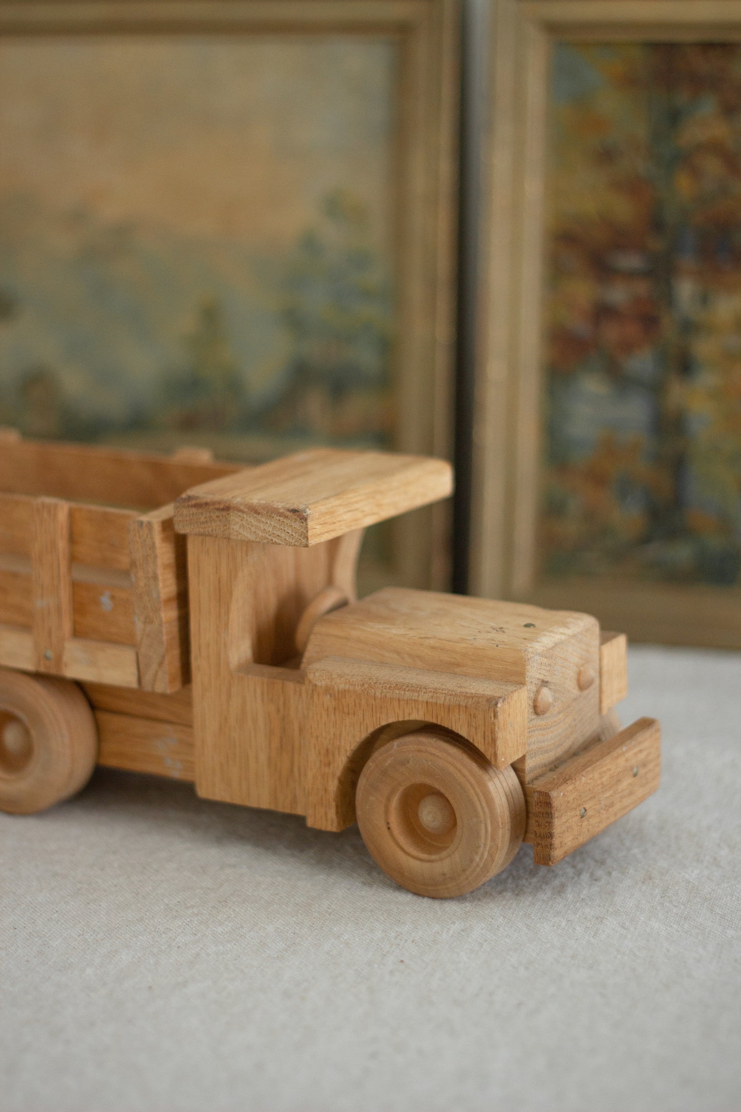 Antique Wooden Toy Truck | Vintage