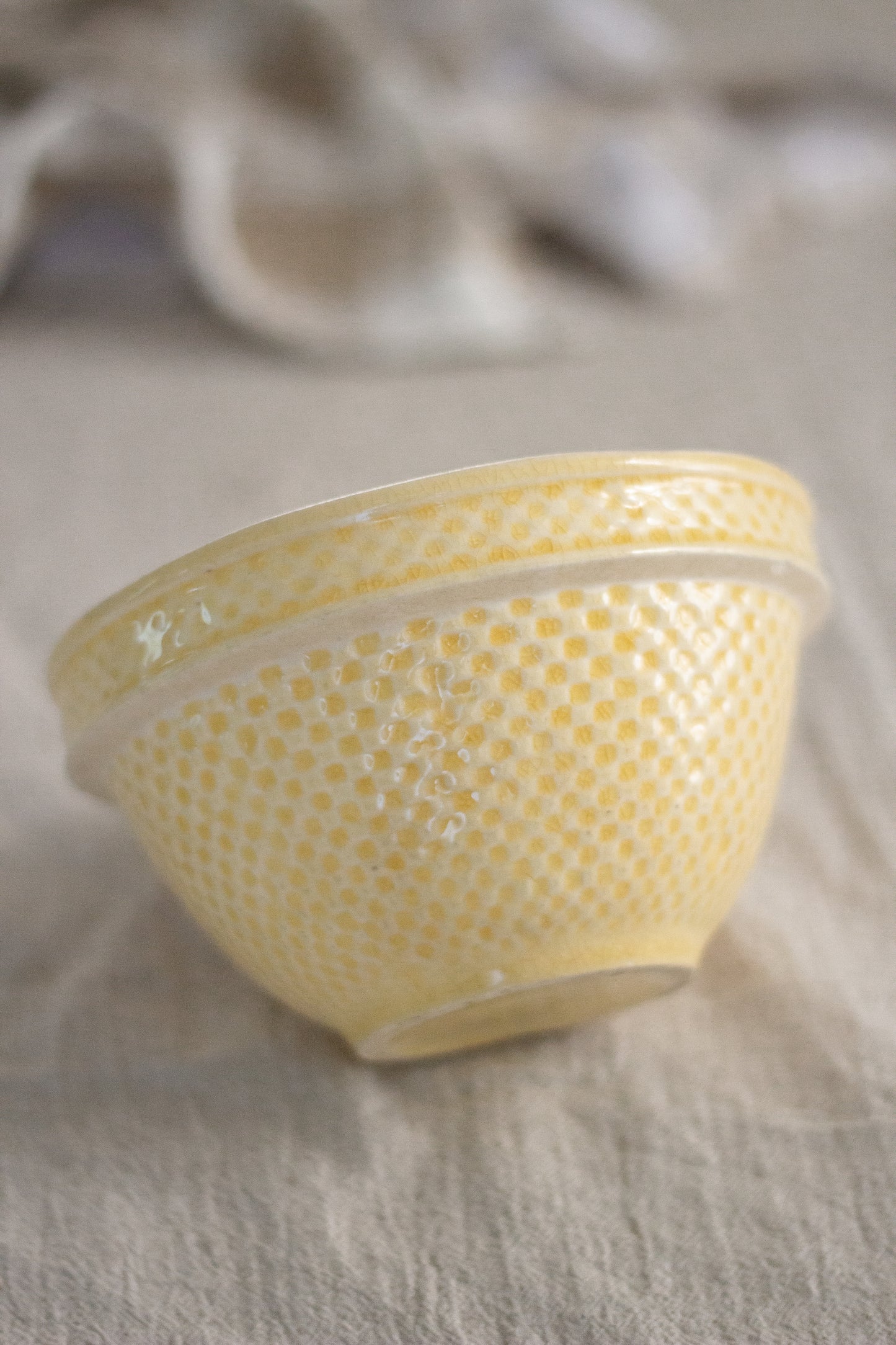 Mini Antique Honeycomb Bowl
