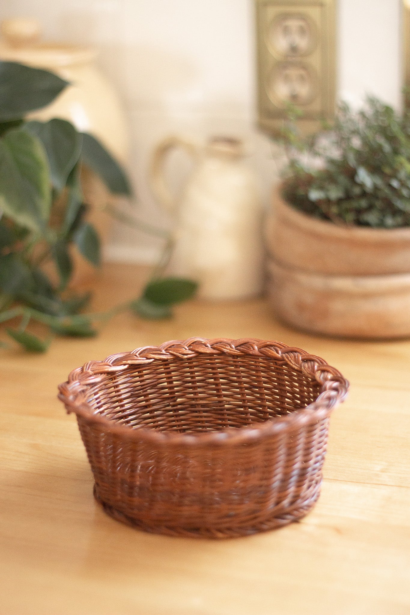 Woven Basket | Small Round
