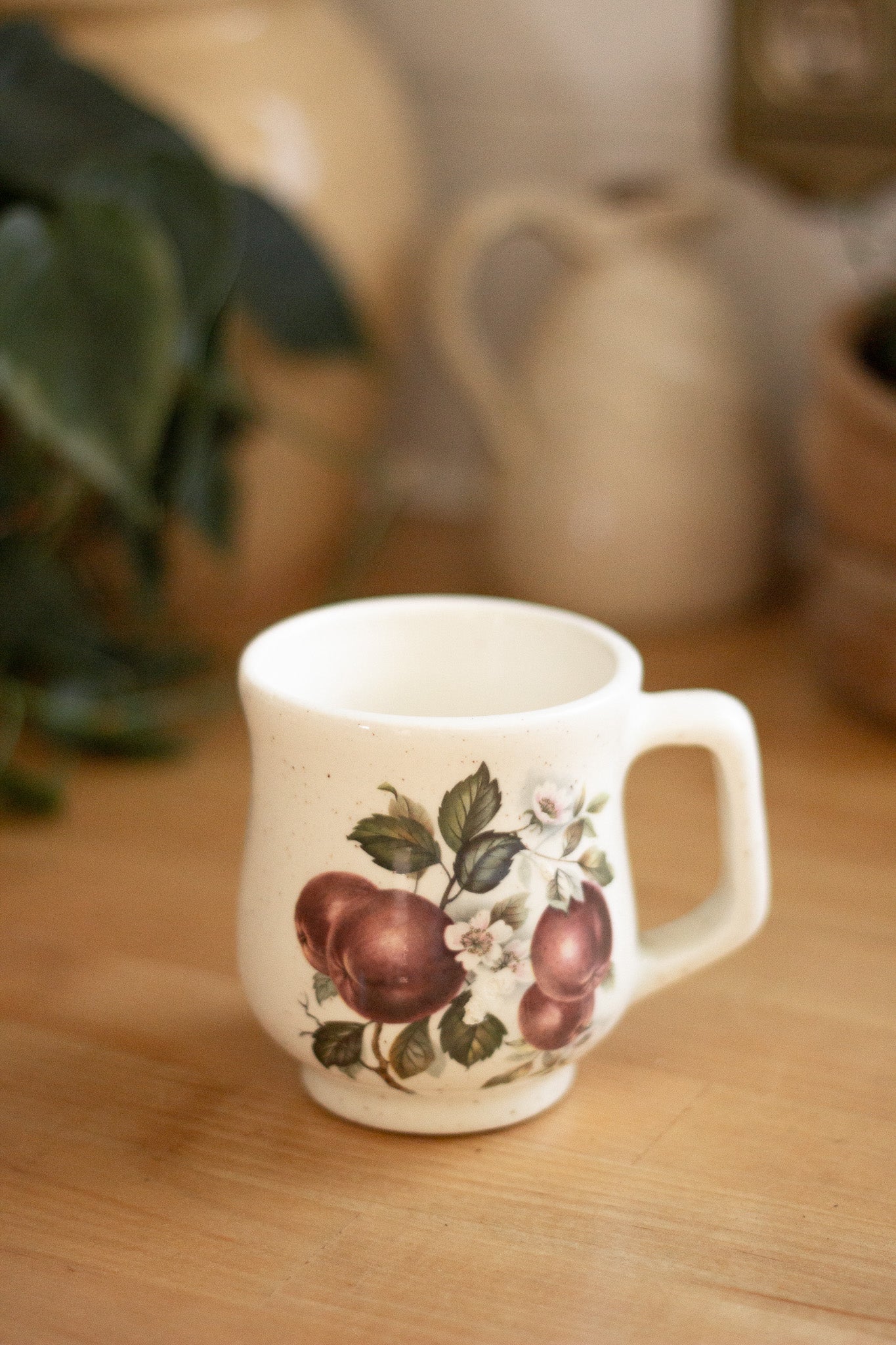 Vintage Speckled Apple Mug