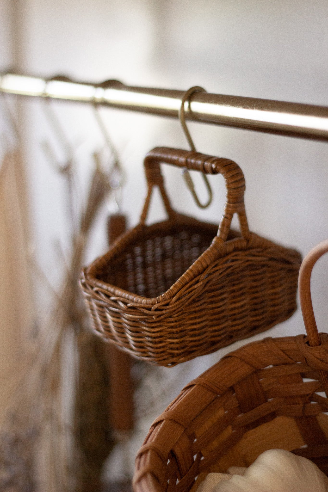 Miniature Rectangular Hanging Basket
