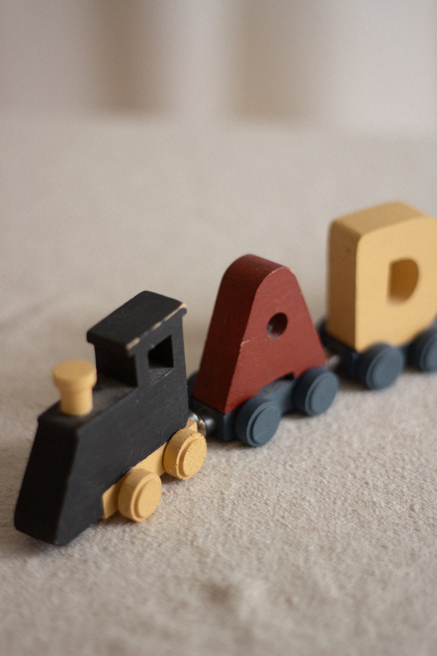 Wooden Toy Train "ADAM"
