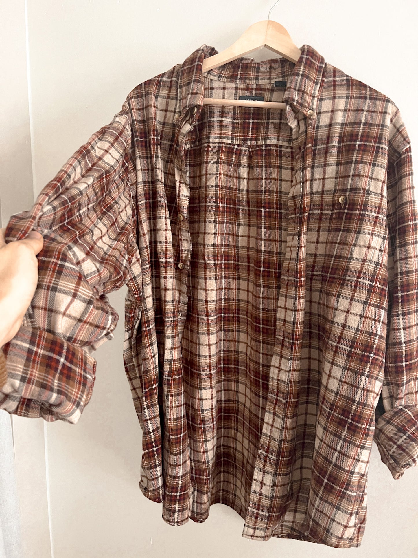 Fall Flannel Button Down (XL) Men's