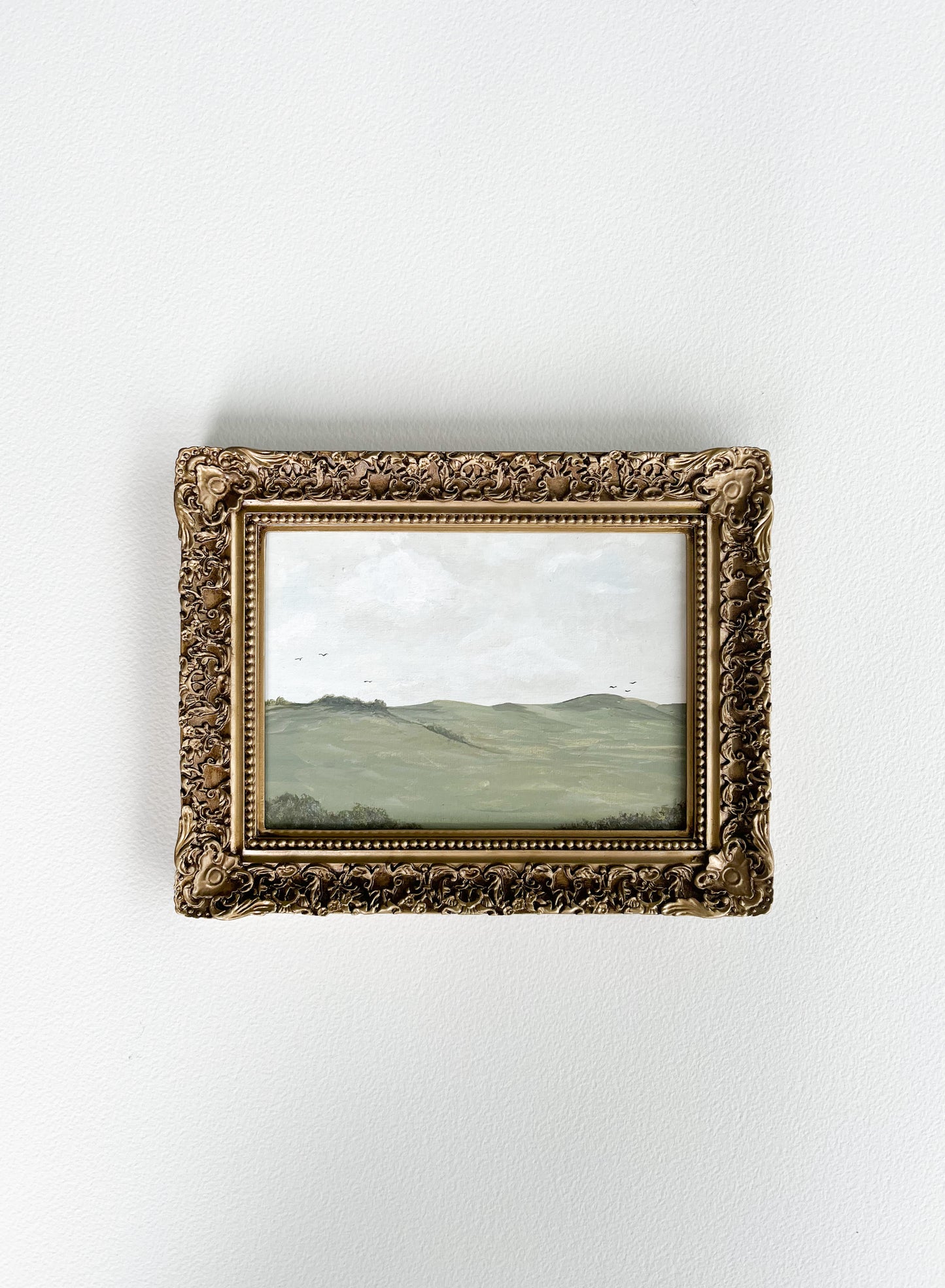 “Eden” | 5x7 Original Painting in Frame