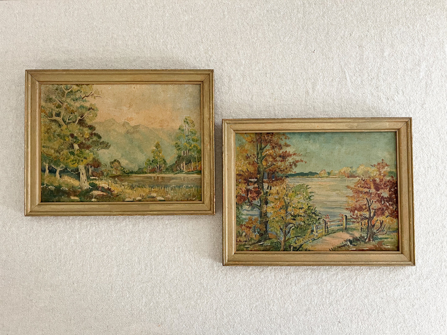 1897 Antique Original Paintings