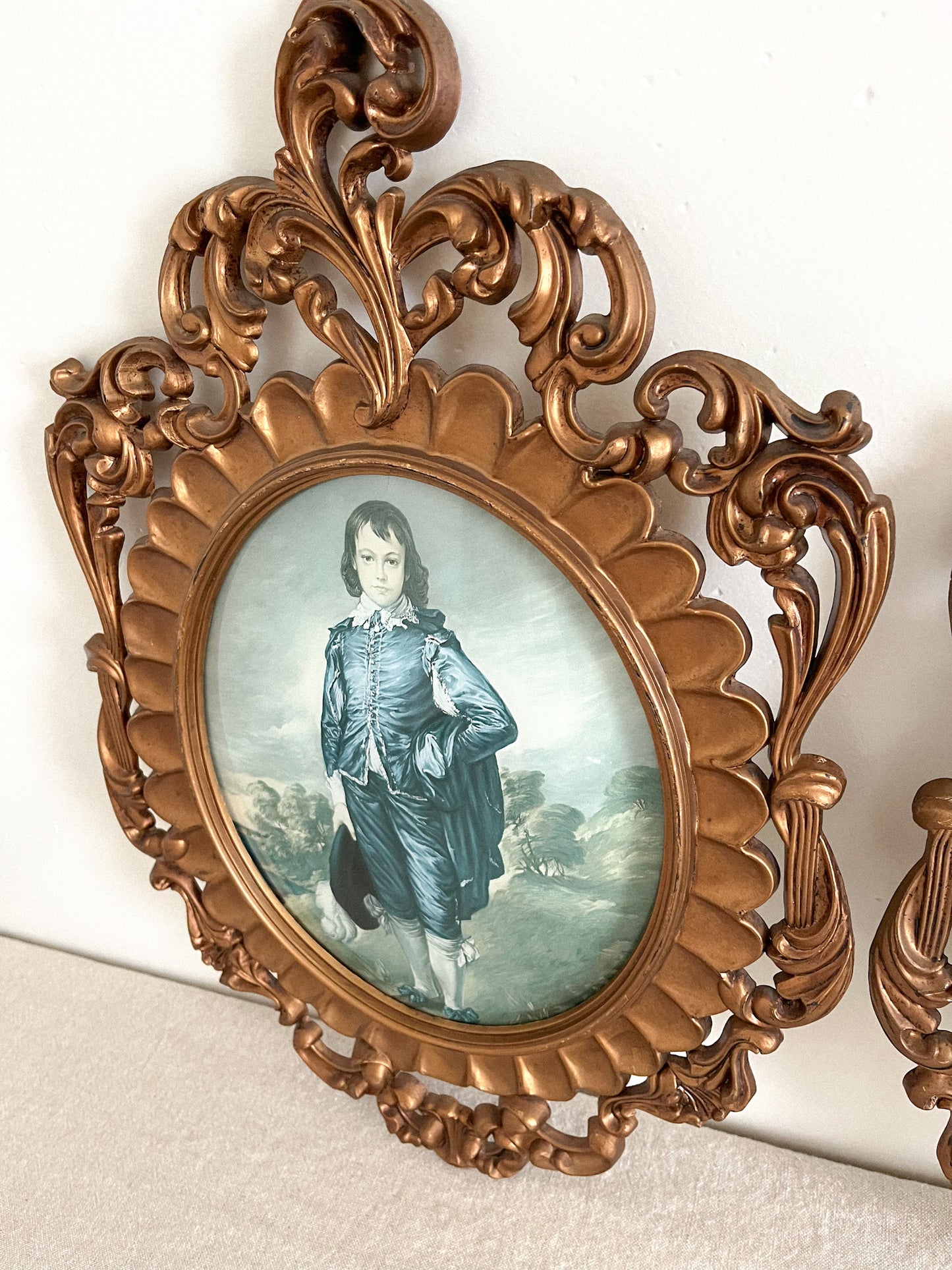 Victorian Ornate Frame | Made in Italy | Blue Boy by Mod Depose