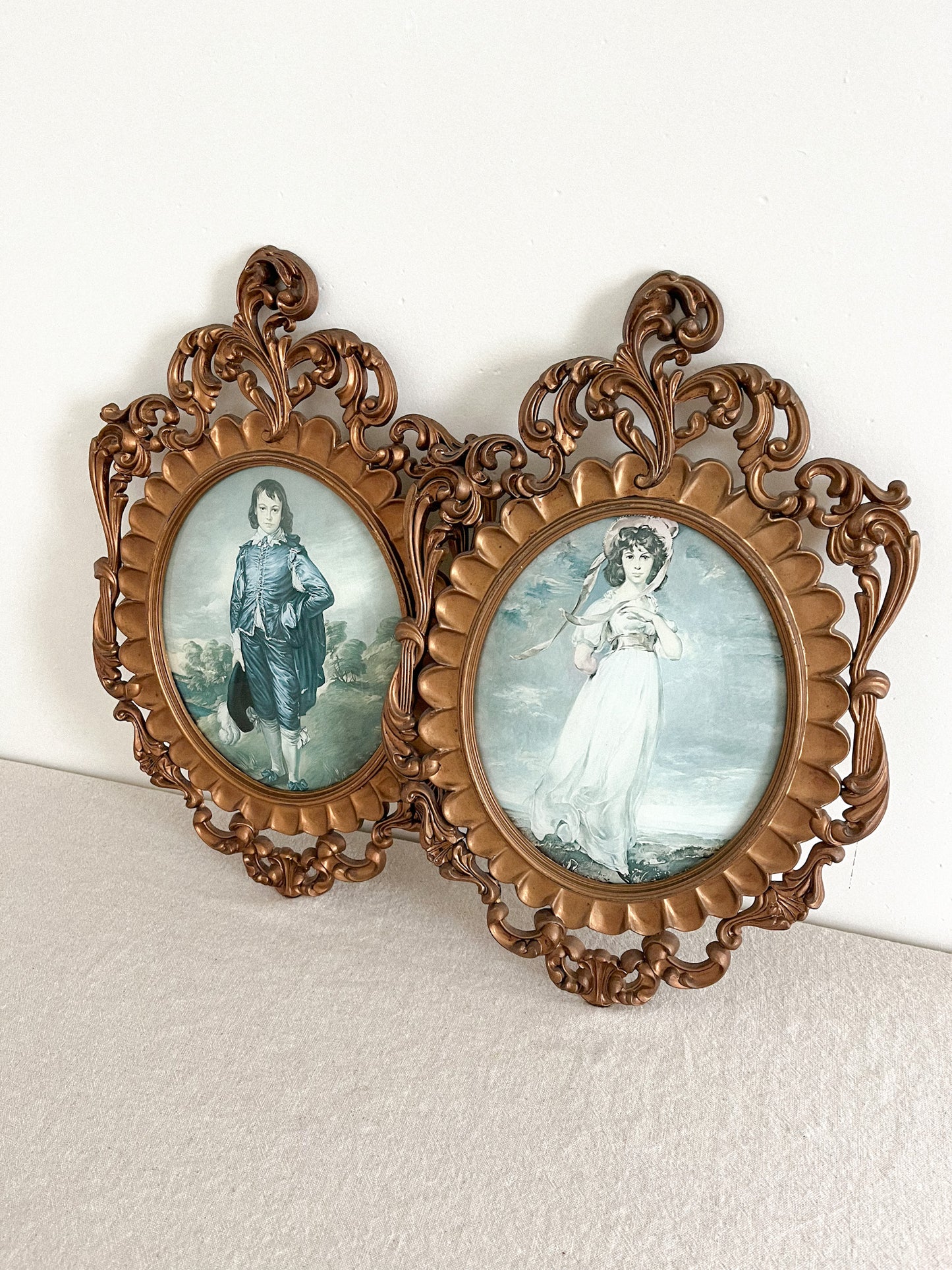 Victorian Ornate Frame | Made in Italy | Blue Boy by Mod Depose