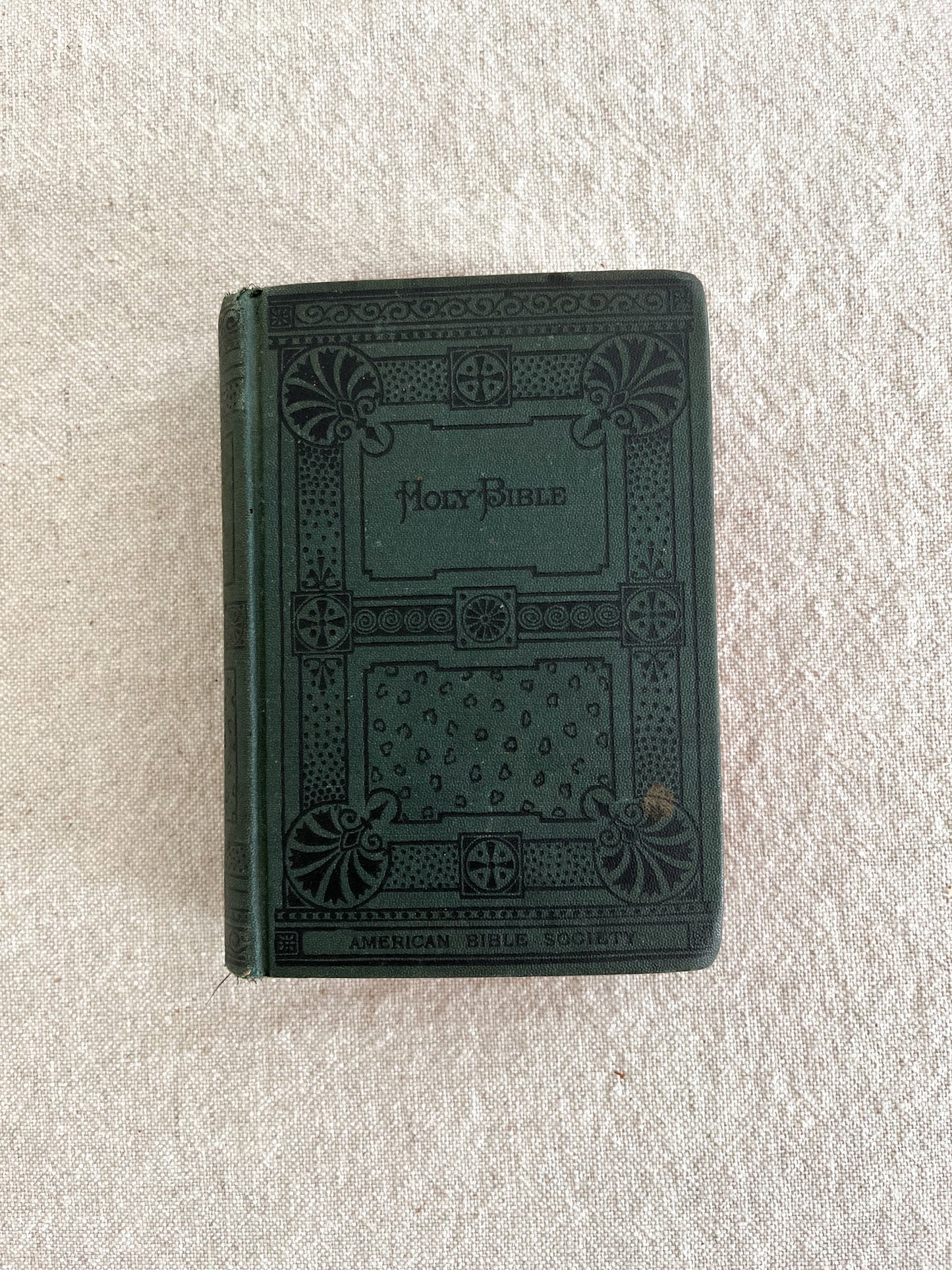 Antique Holy Bible 1887 | Pocket Sized